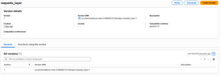 Panneau spécifique lambda layer