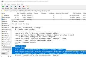 Injection dans la fonction requests.get