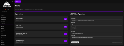 Plugin Vectr pour CALDERA