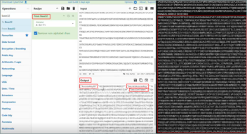 Base32-decoded payload revealing AWS credentials after executing the malicious Terraform binary