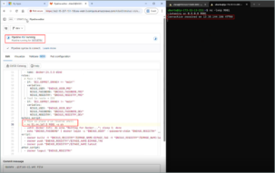 Establishing remote access from the CICD execution environment